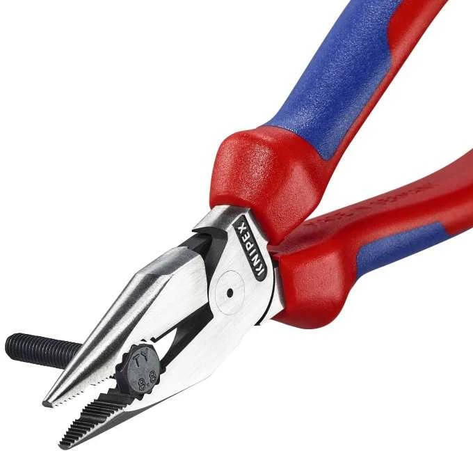 Kombinuotos replės siauroms žiaunomis KNIPEX 0822185