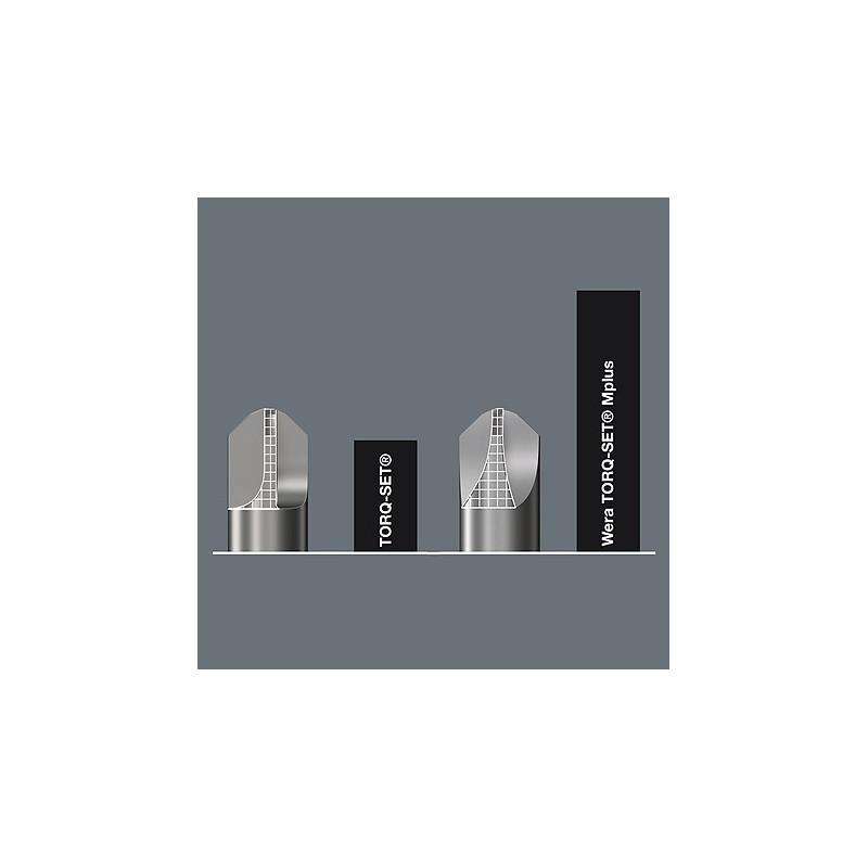 Grąžtas Kryžminis atsuktuvo antgalis WERA TORQ-SET Mplus 6x25mm