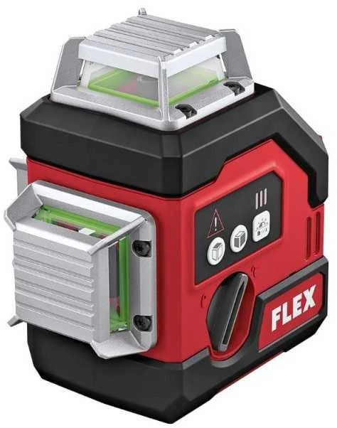 Kryžminis lazerinis nivelyras FLEX ALC 3/360-G/R 12V