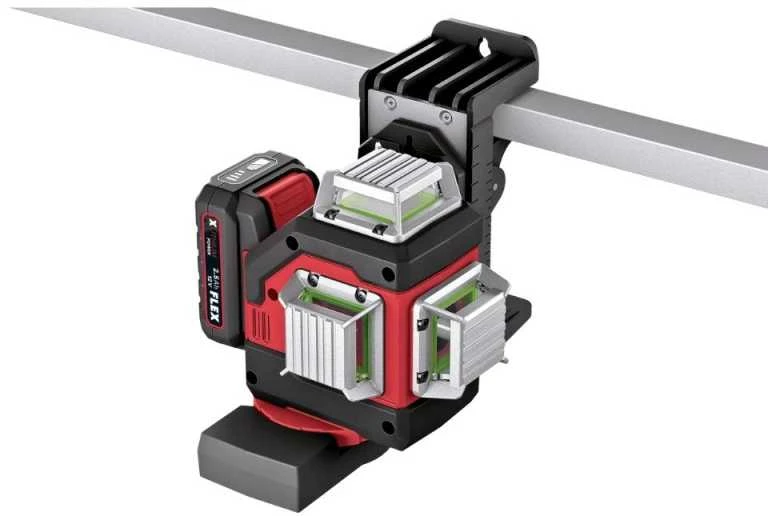 Kryžminis lazerinis nivelyras FLEX ALC 3/360-G/R 12V