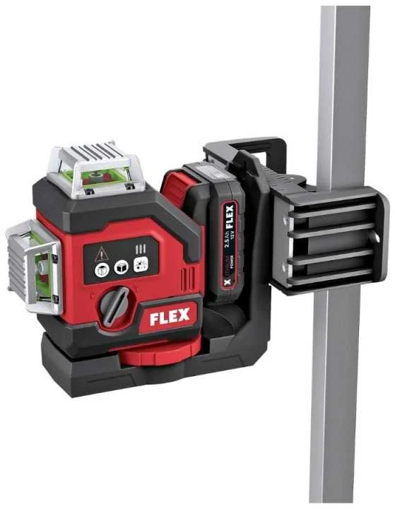Kryžminis lazerinis nivelyras FLEX ALC 3/360-G/R 12V Set