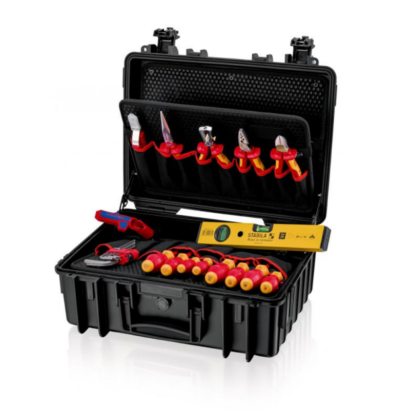 Elektriko įrankių komplektas Robust23 Start, VDE, 24 vnt., Knipex
