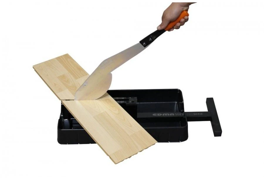 Edma STRATICUT 230mm giljotina, laminato bei vinilo grindų dangai pjauti, su atliekų surinktuvu