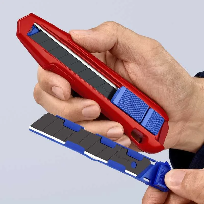 Laužomas peilis su stabilizatoriumi KNIPEX CutiX