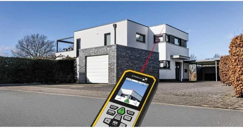 Lazerinis atstumo matuoklis LD 530 BT 0.05 m-200 m, Stabila
