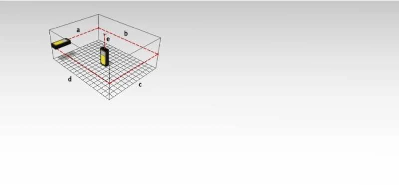 Lazerinis atstumo matuoklis LD 530 BT 0.05 m-200 m, Stabila