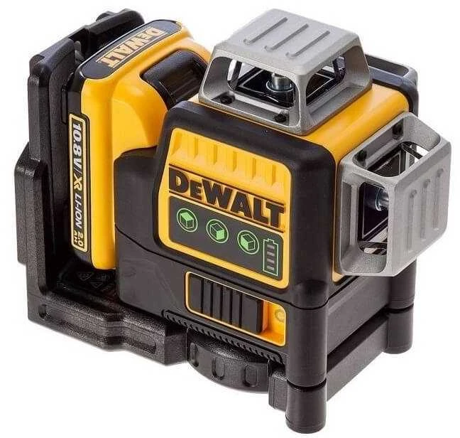 Dewalt kryžminių linijų lazeris DCE089D1G-QW, žalias