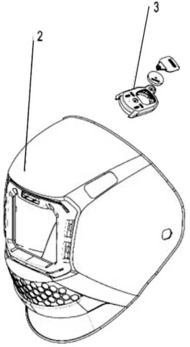 LED lempa ESAB Savage A50 Lux