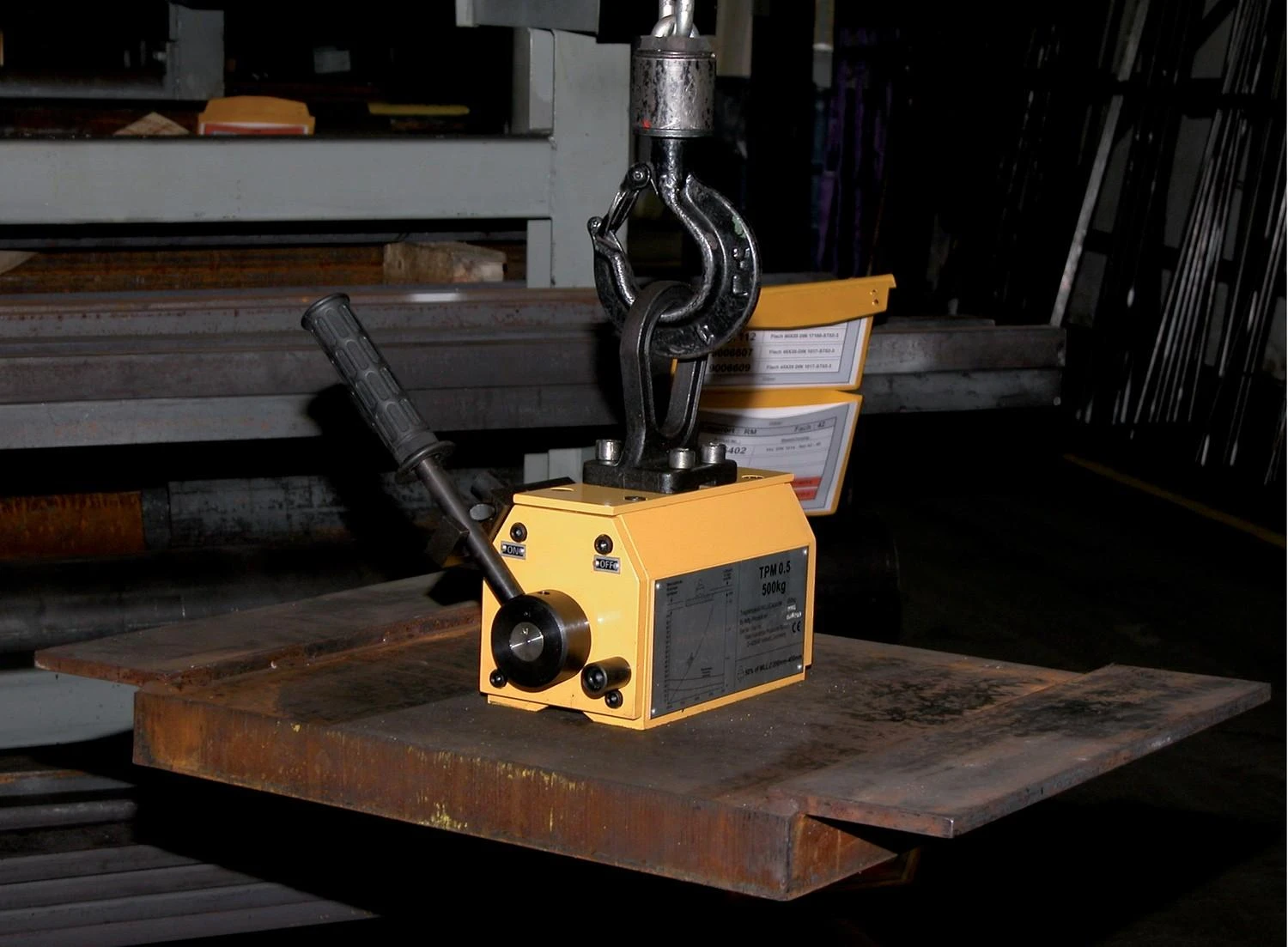 Magnetas YALE 100kg TPM 0,1
