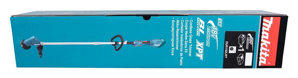 Makita DUR192LRT Akumuliatorinė žoliapjovė/trimeris, 18 V, 1x 5,0Ah, DC18RC, Li-ion, BL-motor,
