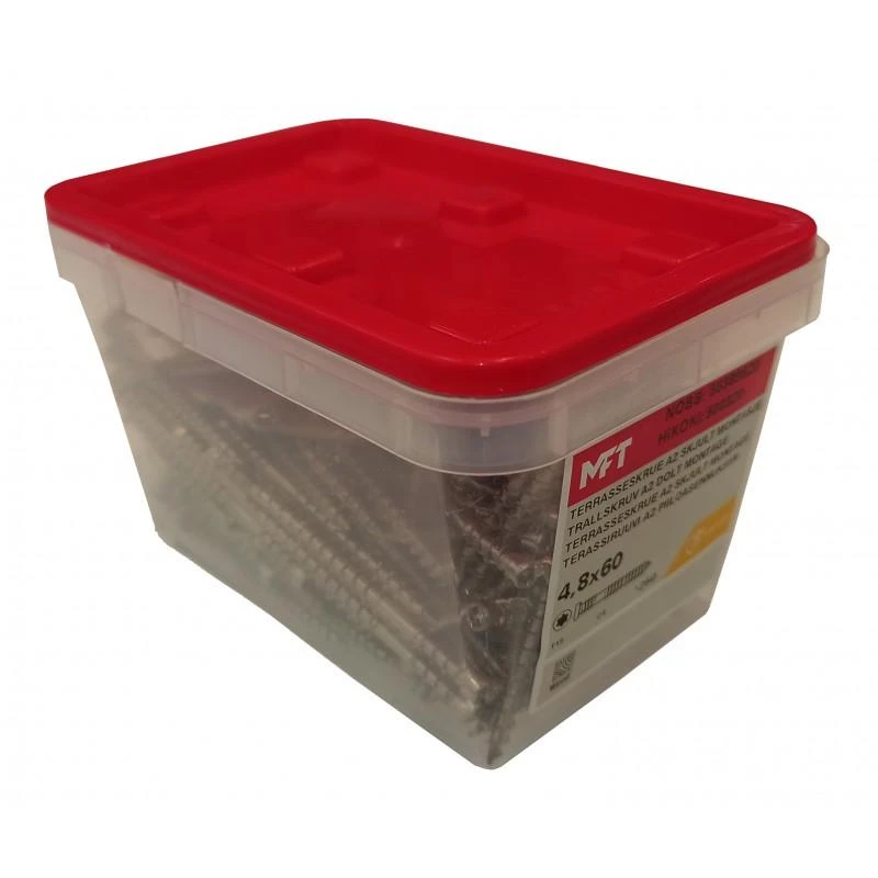 Hikoki Accessories Medvaržčiai terasos montavimui HiKOKI A2 MFT 4,8x60mm