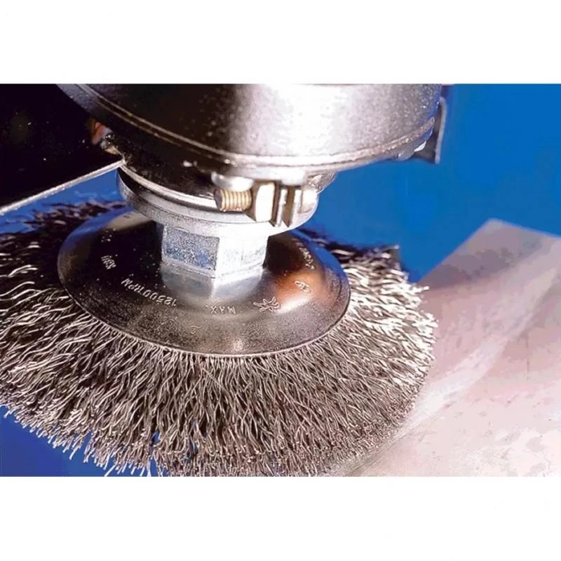Metalinis šepetys su sriegiu PFERD KBU 12510/M14 ST 0,35