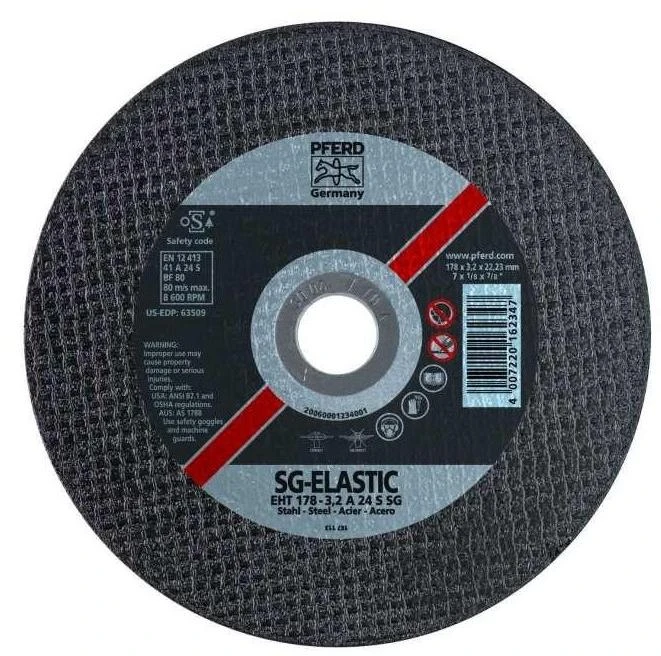 Metalo pjovimo diskas EHT178-3.2 A24 S SG PFERD