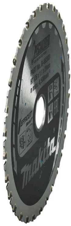 Makita T.C.T. pjūklas EFFICUT METAL 136X1.1X20mm 0° T30 B-69303 T.C.T • 136 x20 mm • T30 • 0° • Metalui