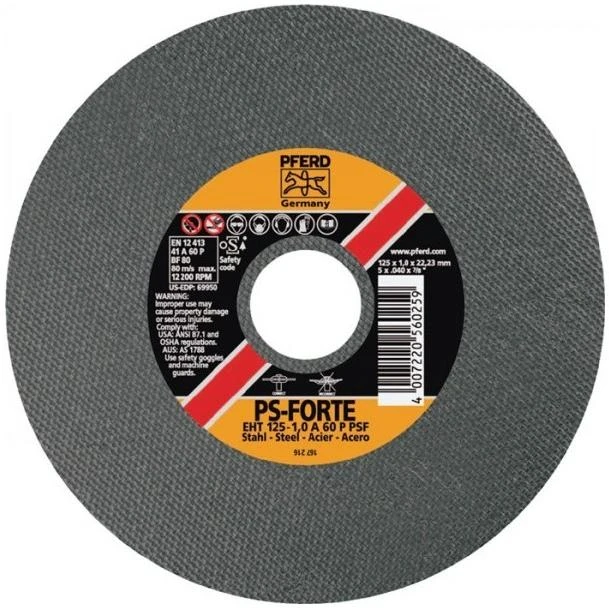 Metalo pjovimo diskas PFERD EHT 230x1,9mm A46 P PSF