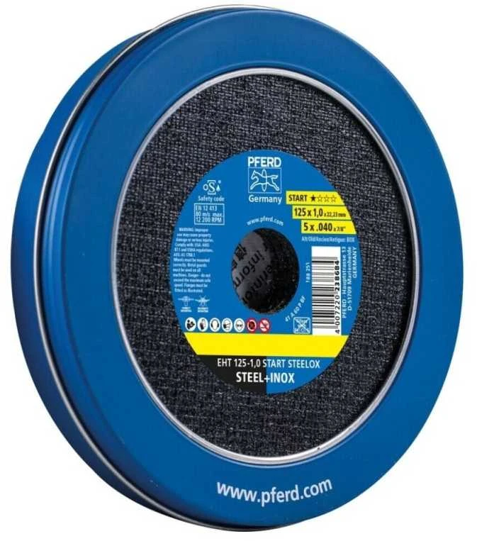 Metalo pjovimo diskas PFERD EHT125-1,0 Steelox