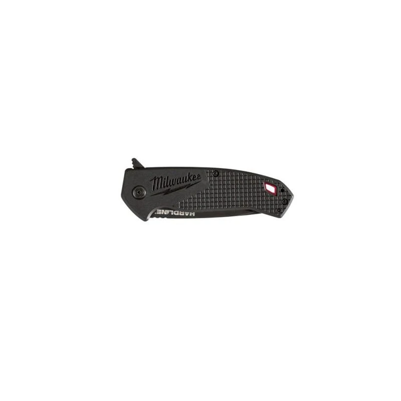Milwaukee Accessories Atlenkiamas dantytas peilis MILWAUKEE Hardline, juodas