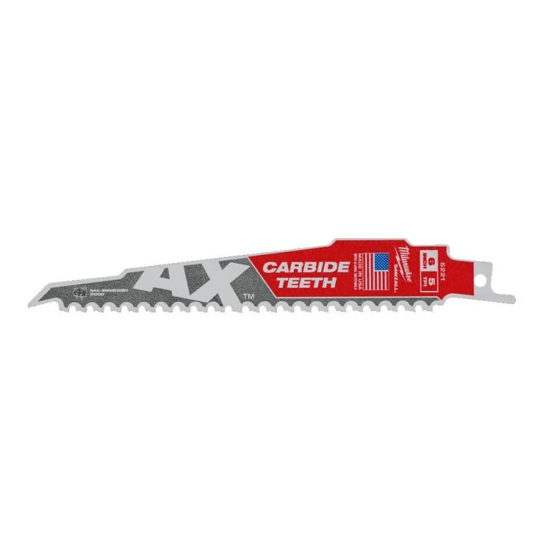 Milwaukee Accessories Pjūklelis karbidiniais dantimis MILWAUKEE TCT AX 150, 5vnt.