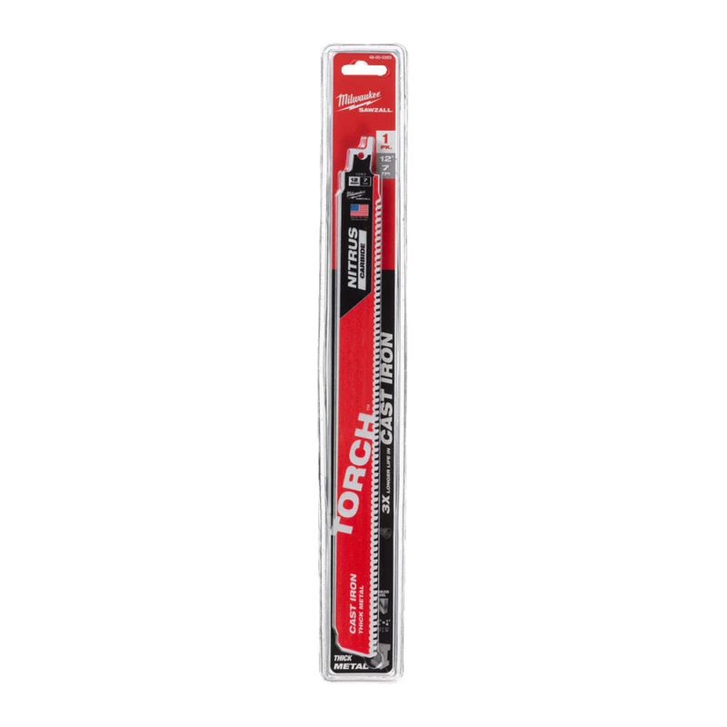 Milwaukee Accessories Pjūklelis karbidiniais dantimis MILWAUKEE TCT Torch Nitrus 300mm