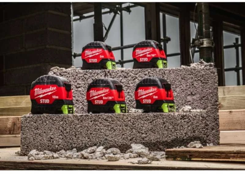 Milwaukee Accessories Profesionali ruletė MILWAUKEE STUD 5mx33mm