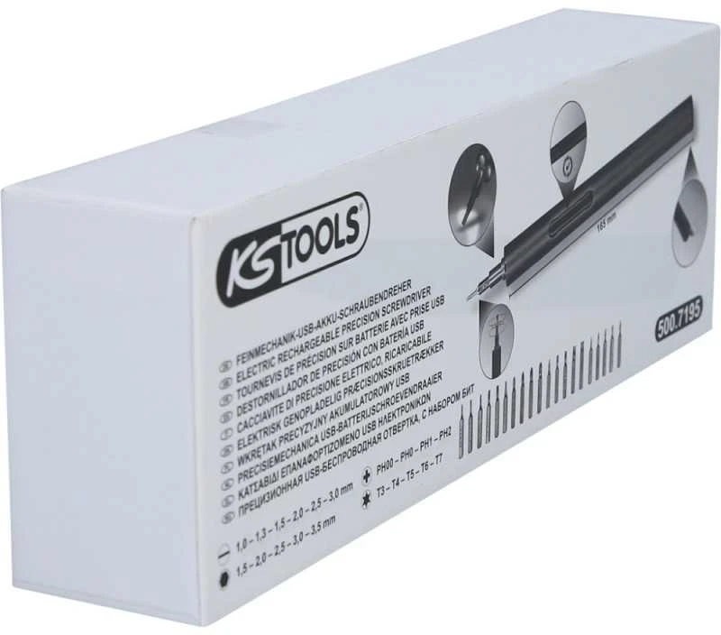 Mini akumuliatorinis atsuktuvas KS TOOLS