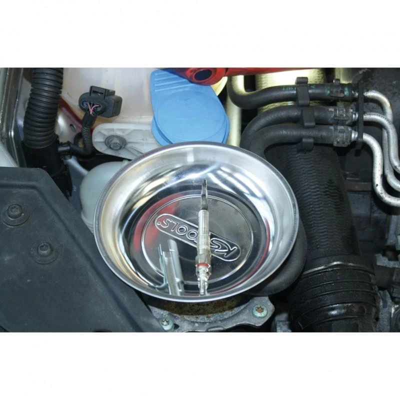 Magnetinė detalių lėkštutė, Ø 150mm, KS Tools