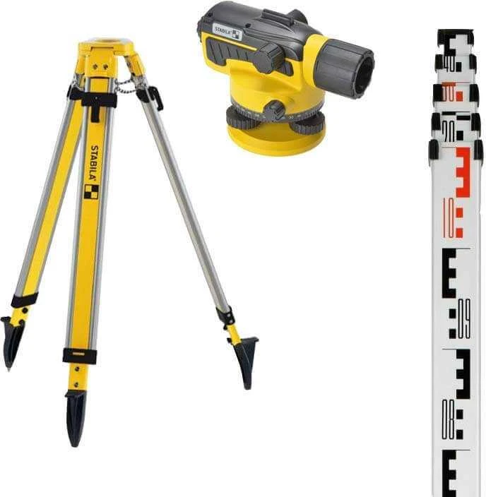 Optinis nivelyras OLS 26 komplektas, Stabila