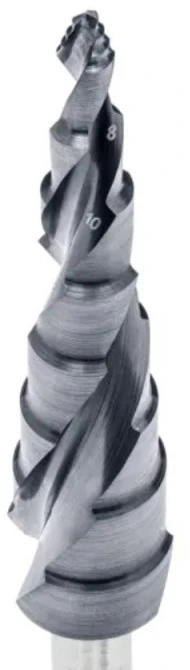 Pakopinis grąžtas RUKO HSS UltimateCut FlowStep Ø6-27mm