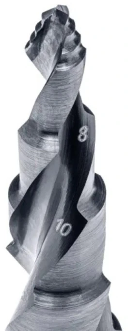 Pakopinis grąžtas RUKO HSS UltimateCut FlowStep Ø6-27mm