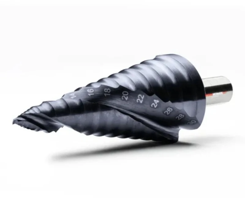 Pakopinis grąžtas RUKO HSS UltimateCut FlowStep Ø9-38mm