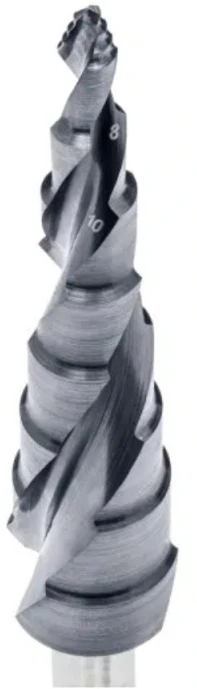 Pakopinis grąžtas RUKO HSS UltimateCut FlowStep Ø6-20mm