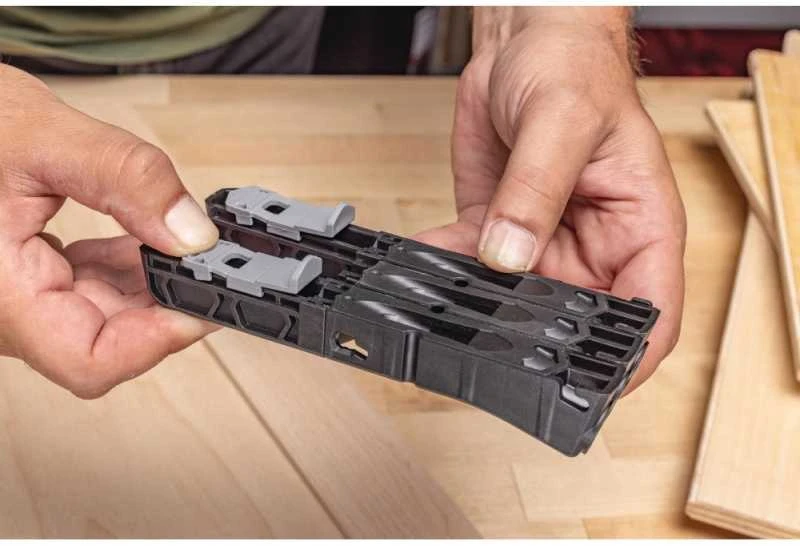 Paslėptų sujungimų gręžimo rinkinys KREG Micro Pocket-Hole Jig 230