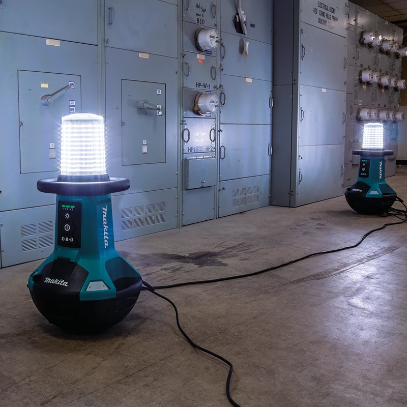 Makita DLM810Z Akumuliatorinis vertikalus darbinis žibintas DML810 18V X2 / AC 5 500 liumenų