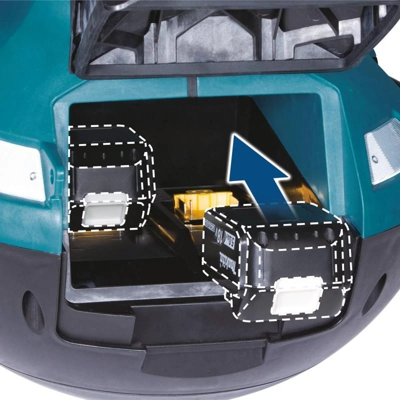Makita DLM810Z Akumuliatorinis vertikalus darbinis žibintas DML810 18V X2 / AC 5 500 liumenų