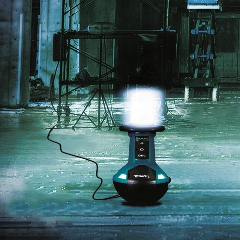 Makita DLM810Z Akumuliatorinis vertikalus darbinis žibintas DML810 18V X2 / AC 5 500 liumenų