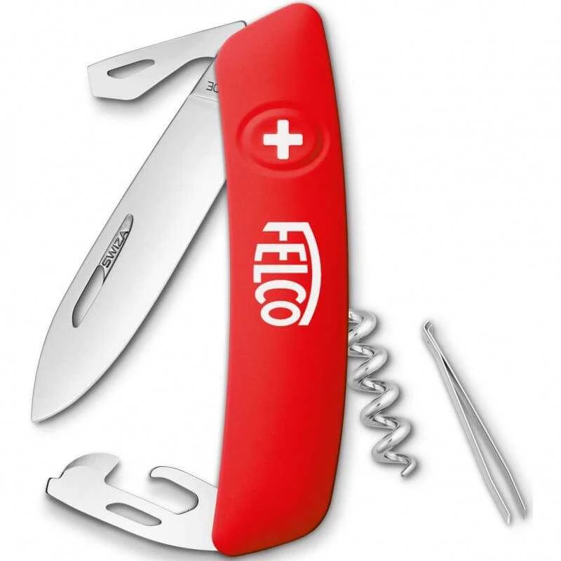 Felco 503 multirinkinys su išskleistais įrankiais