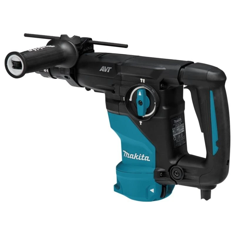 Makita HR3012FCJ Perforatorius SDS-PLUS 1050 W bet.30mm 4,5kg 3,9J (3)kalimo režimas, keičiamas griebtuvas, AVT, LED, MAKPACK