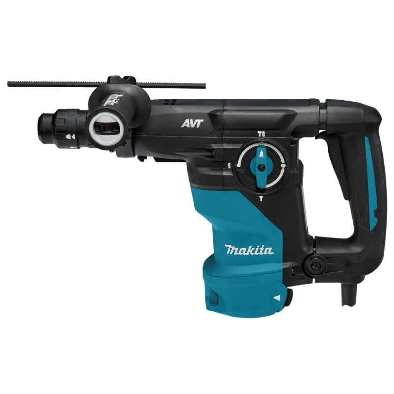 Makita HR3012FCJ Perforatorius SDS-PLUS 1050 W bet.30mm 4,5kg 3,9J (3)kalimo režimas, keičiamas griebtuvas, AVT, LED, MAKPACK