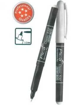 PICA MARKER CLASSIC Baltas PRECYZYJNY