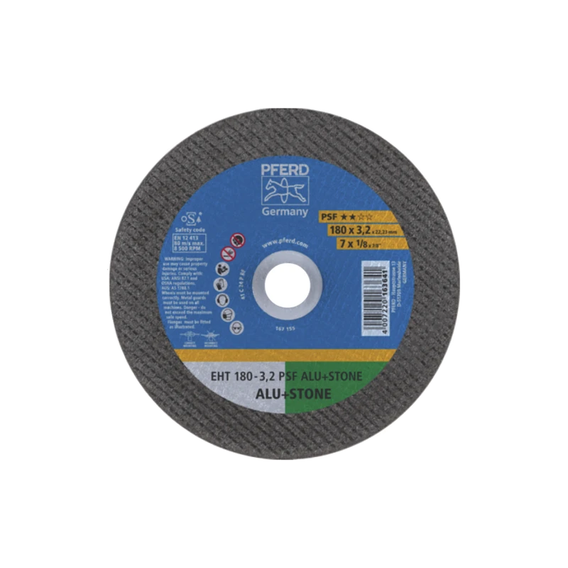 Pjovimo diskas PFERD EHT180-3,2 PSF ALU+STONE