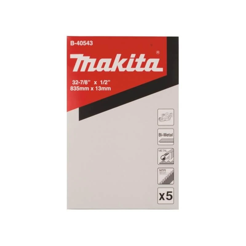 Makita 13x835MM, 5vnt.14TPI,METALL 4-6mm, DPB181, DPB183 B-40543