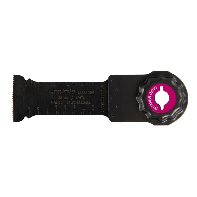 Makita Įgilinamieji pjovimo diskai 32mm B-66450 Starlock Max • 20 TPI • TC / HM • MAM006 • Įvairioms medžiagoms