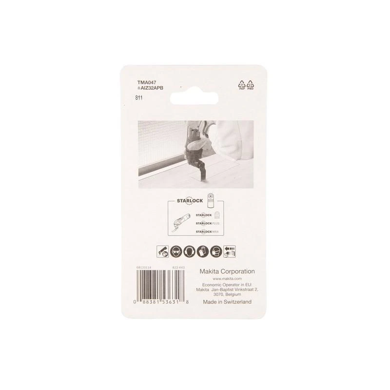 Makita B-64814 Įgilinamieji pjovimo diskai 32mm