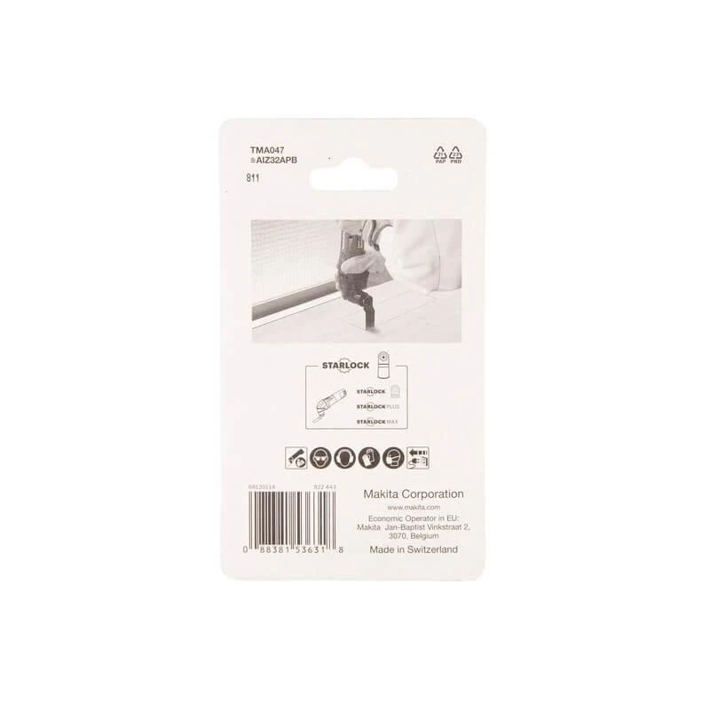 Makita Įgilinamieji pjovimo diskai 32mm B-64814-20