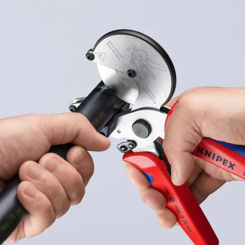 Plastikinių vamzdžių kirpimo replės KNIPEX 9025