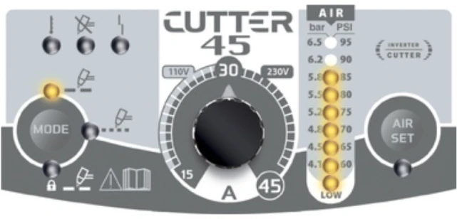 Plazminis pjovimo aparatas GYS Cutter 45 CT