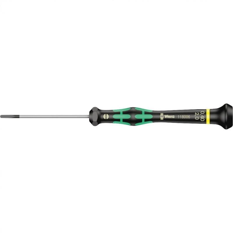 Plokščias atsuktuvas elektronikai WERA 2035 0,4x2,0x60mm