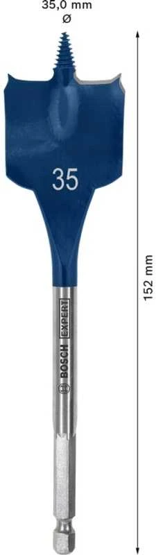 Bosch Plokščias frez.grąžtas su centr.grąžtu, 35x152