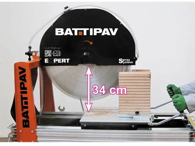 Plytų ir blokelių pjovimo staklės BATTIPAV Expert 700