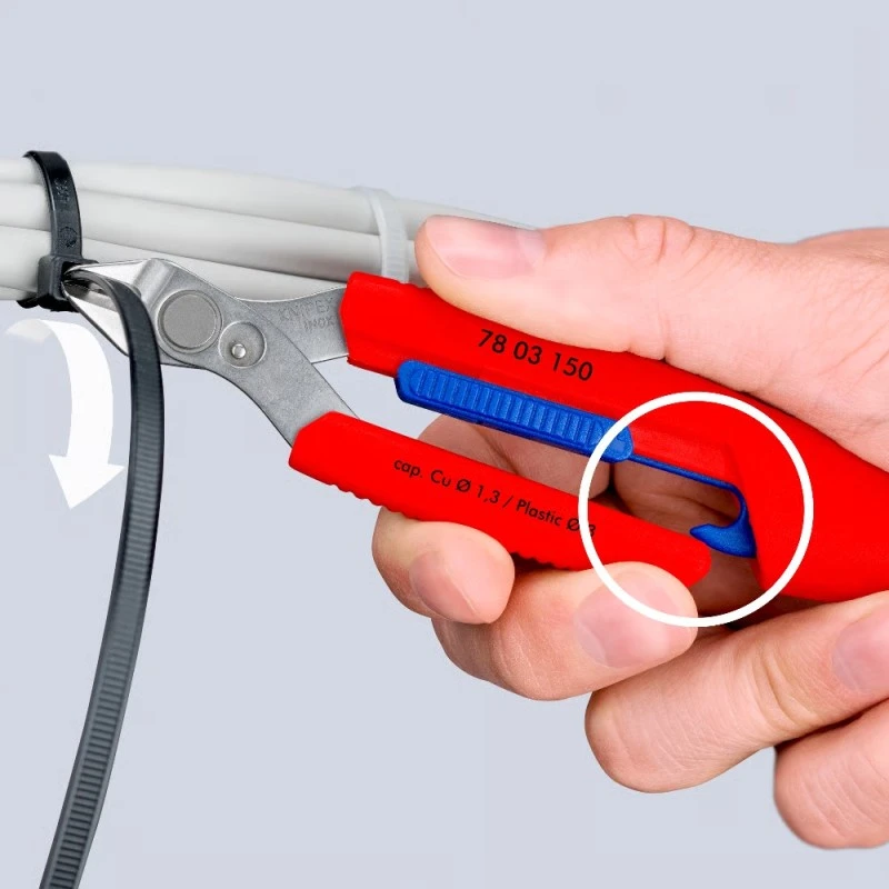 Precizinio kirpimo replės KNIPEX Slim Knips 150mm